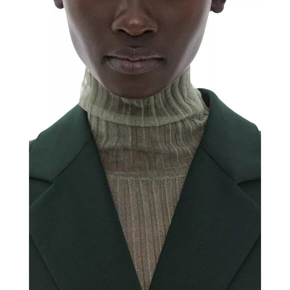 Helmut Lang Slash Cutout Blazer Evergreen - 6 - Picture 5 of 7